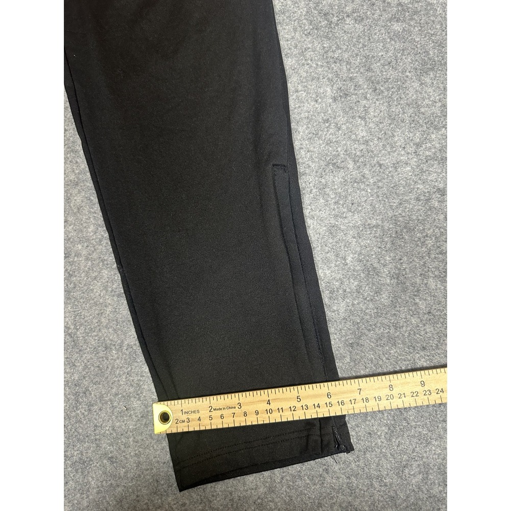 Champion Athletic Track Pants Large Black Performance Drawstring Zip Ankle - Picture 11 of 12